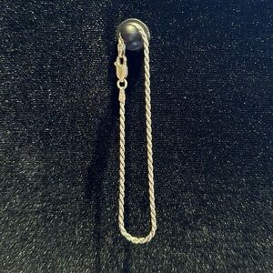 ⛱️🔥Silver Vintage Rope Chain Bracelet - OS